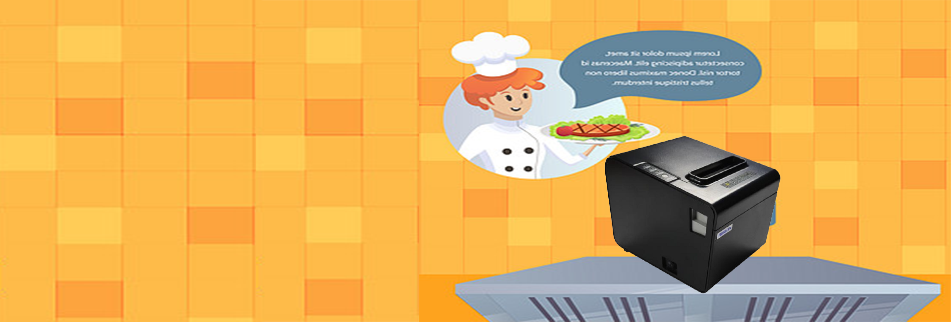 后厨网口打印机